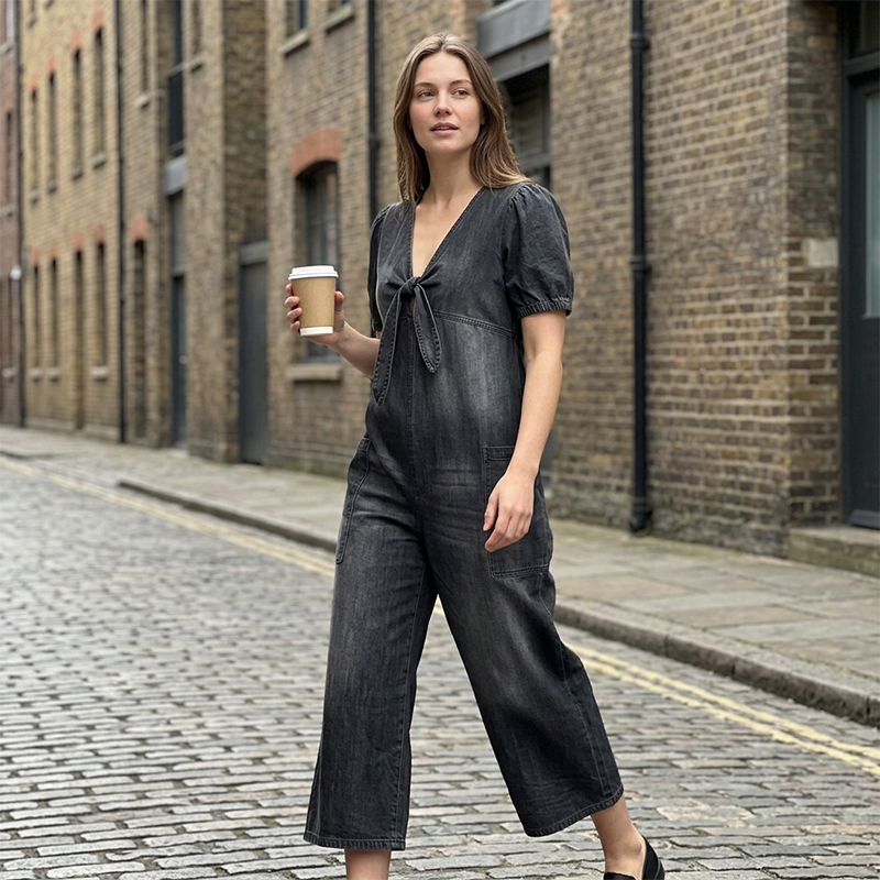 Willa London™ | Serene V-Neck Jumpsuit