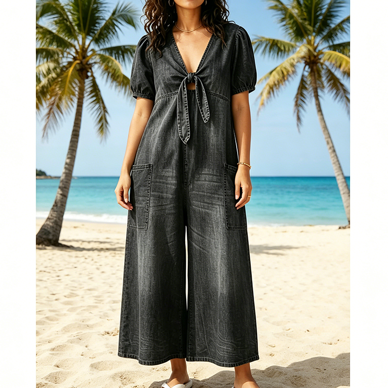 Willa London™ | Serene V-Neck Jumpsuit