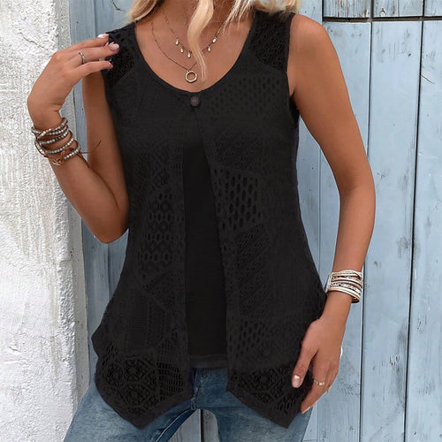 Willa London™ | Celeste Crochet Gilet