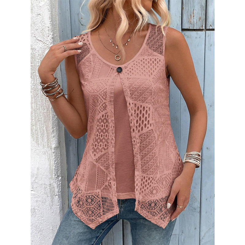 Willa London™ | Celeste Crochet Gilet