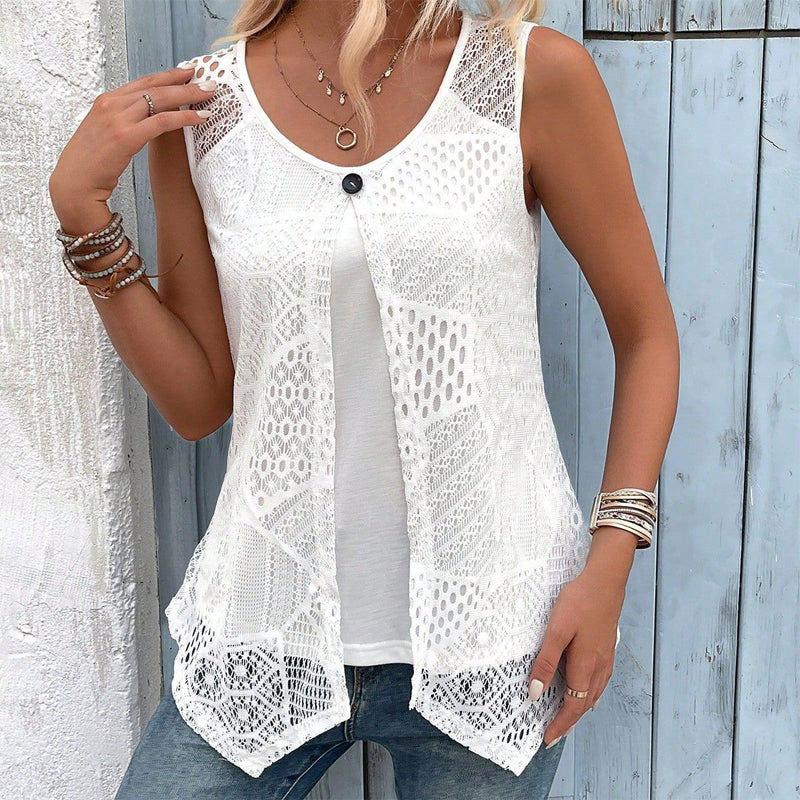 Willa London™ | Seraphine Crochet Gilet