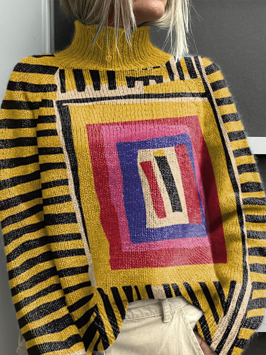 Willa London™ | Vibrant Elegance Roll Neck