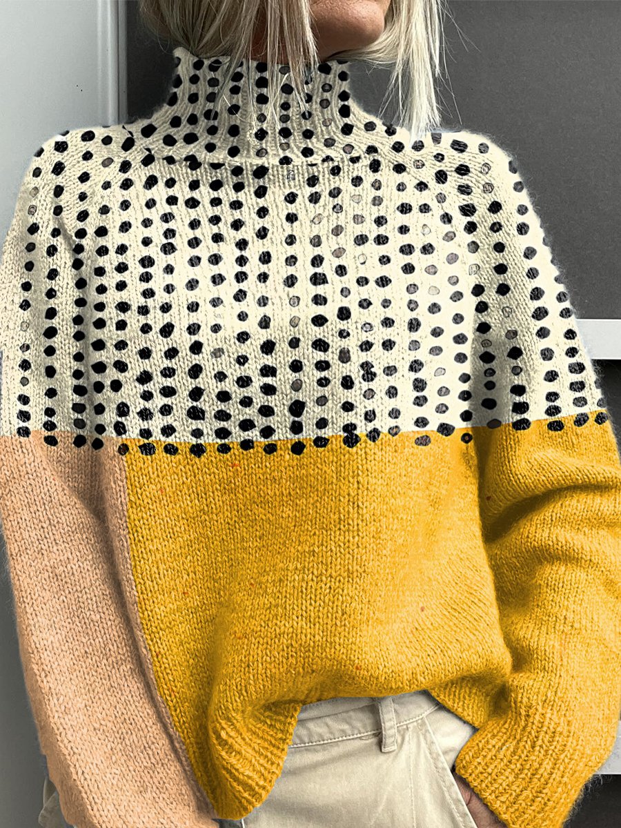 Willa London™ | Vibrant Elegance Roll Neck