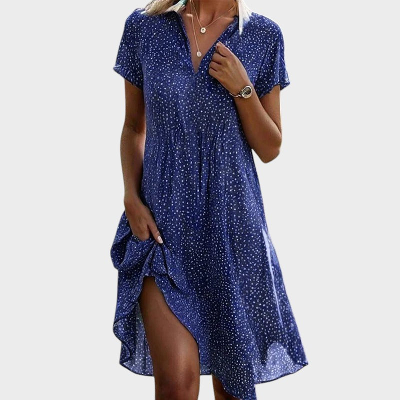 Willa London™ | Timeless Polka Midi Dress